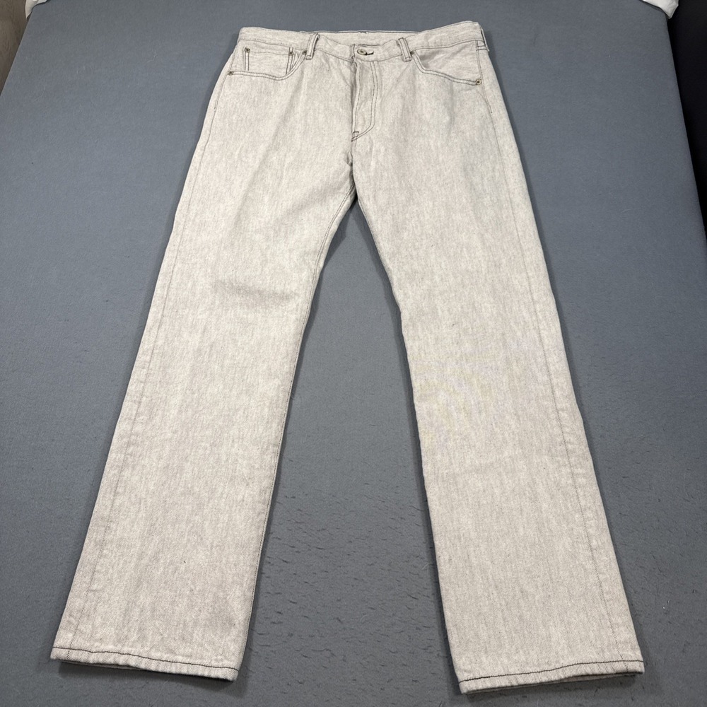 Levi's 501  MENS 36X32 Light Gray Jeans 90's Excellent Condition
